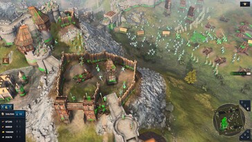 Resimde görülüyor: Age of Empires IV: Anniversary Edition'dan bir oynanış ekran görüntüsü.