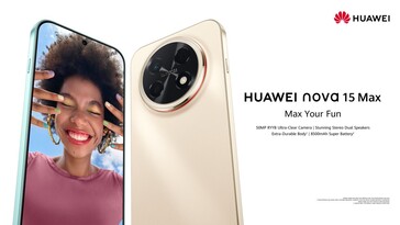 Huawei Nova 15 Max yakında küresel pazara sunuluyor
