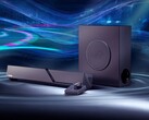ROG Gjallar Oyun Ses Çubuğu, kablosuz bir subwoofer ve bir kontrol merkezi içerir.
