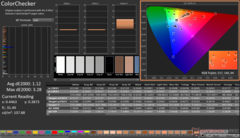 Kalibrasyondan sonra ColorChecker