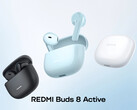 Redmi Buds 8 Active toza ve suya karşı IP54 sertifikasına sahiptir.