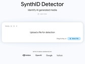 Google SynthID Detector web sitesi
