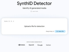 Google SynthID Detector web sitesi