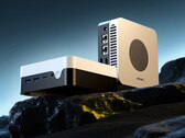 LarkBox X 100U, indirimli bir fiyatla piyasaya sürüldü. Resimde: mini PC'nin tasarımını gösteren bir tanıtım fotoğrafı.