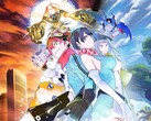 Digimon Story: Time Stranger için ana tanıtım görseli.