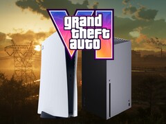 PS5 ve Xbox konsollarının üzerinde görülen GTA 6 logosu