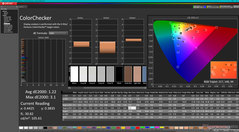 Kalibrasyondan önce ColorChecker