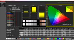 CalMAN ColorChecker (Profil: Native)