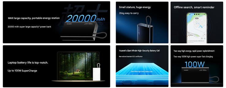 20.000mAh powerbank'in öne çıkan temel özellikleri (makine çevirisi)