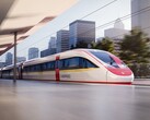 Siemens Mobility tarafından üretilen Vinspeed tren setinin renderı. Tren Velaro Novo platformunu kullanacak