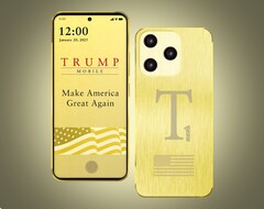Trump T1 Telefonunun reklamı bu görsel kullanılarak yapılmıştır, ancak gerçek ürün çok farklı görünebilir.