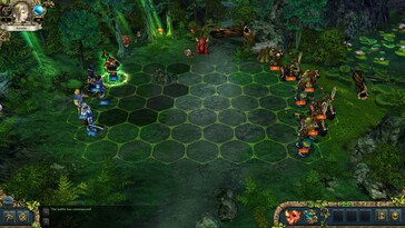 Görselde: King’s Bounty: Crossworlds'den bir oynanış ekran görüntüsü.