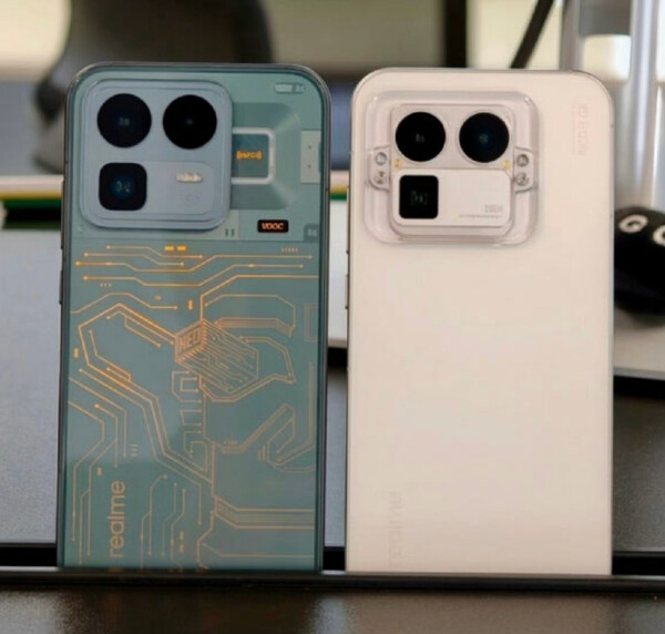 Realme Neo 8 Sanxingdui Sınırlı Sürümü ve Realme GT 8 Pro.