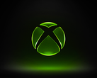 Koyu bir arka plandaki Xbox logosu