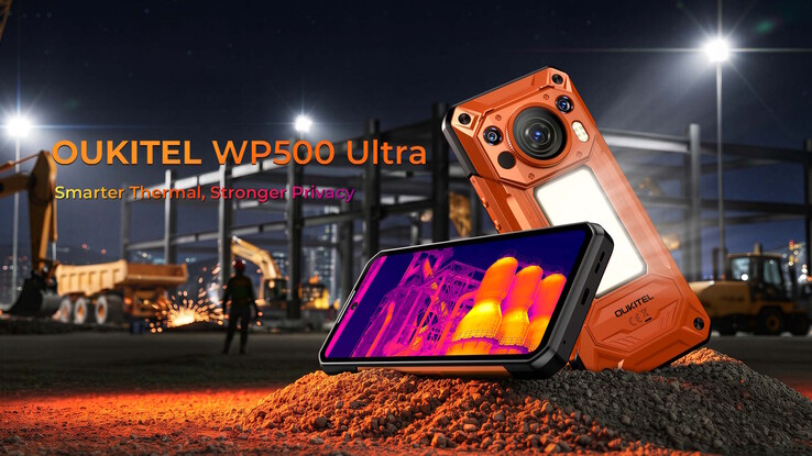 WP500 Ultra bir termal görüntüleme kamerası ile birlikte gelir