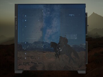 Maingear Crimson Desert Limited Edition PC sağ panel gösterilmektedir