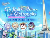 Honkai: Star Rail Sürüm 4.5 için resmi tanıtım görseli, "Astropolis'te Yıldızları Yuvarlamak."