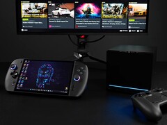 OneXPlayer 3'ün çıkarılabilir kumandaları vardır.
