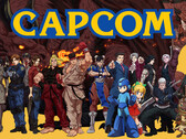 Capcom logosu ve oyunlarından karakterler. Japon yayıncı, Batı'daki oyun stüdyolarını vuran işten çıkarma dalgasından büyük ölçüde kaçınmıştır.