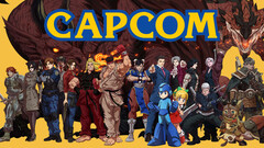 Capcom logosu ve oyunlarından karakterler. Japon yayıncı, Batı'daki oyun stüdyolarını vuran işten çıkarma dalgasından büyük ölçüde kaçınmıştır.