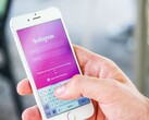 Instagram uygulamasının çalıştığı akıllı telefon