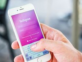 Instagram uygulamasının çalıştığı akıllı telefon