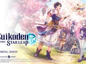 Konami'nin Suikoden Star Leap oyunu için ana görsel.