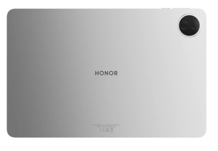 Honor Pad 20, gri renkte mevcuttur.
