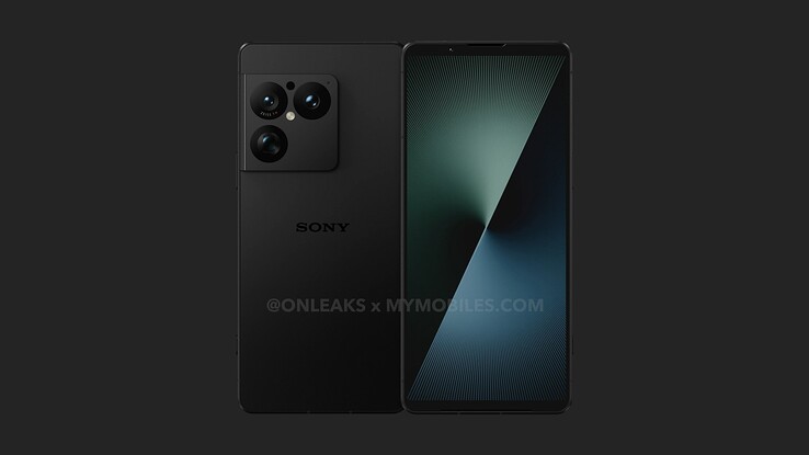 Sony'nin ikonik kamera şeridi yerini kare bir kamera adasına bırakıyor.