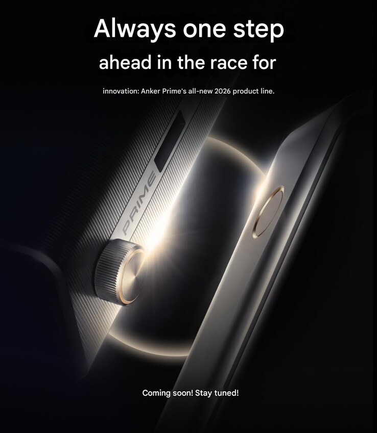 2026 Anker Prime şarj serisi için Weibo tanıtım posteri (makine çevirisi)