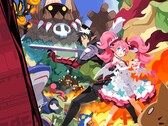 Disgaea Mayhem'in, paralı asker N.A.'nın yer aldığı resmi afişi.