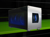 Breakaway Box 850 T5 ilk olarak 2025 yılının sonlarında piyasaya sürüldü. Resimde: eGPU yuvasının tanıtım fotoğrafı.