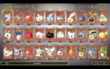 Resimde görülüyor: Digimon World'den bir oynanış ekran görüntüsü: Sonraki Düzen.