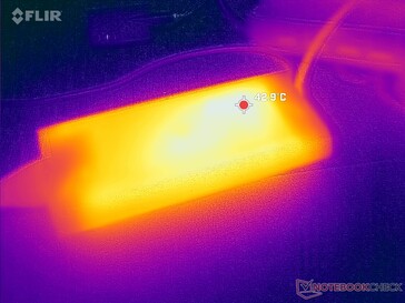 AC adaptörü ağır yük altındayken 43 C'nin üzerine çıkar