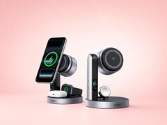 Yeni 3'ü 1 arada şarj cihazı, 25 W Qi2 şarj, ekran ve Apple Watch desteğini bir araya getiriyor.