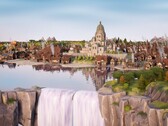 TerraScape'te bir şehri gösteren bir görüntü.