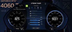 Xtreme Tuner Plus - OC menüsü