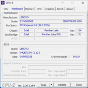 CPU-Z Anakart