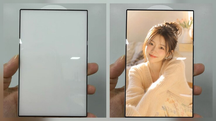 Galaxy Z Fold 8 Geniş ekran koruyucu (solda).
