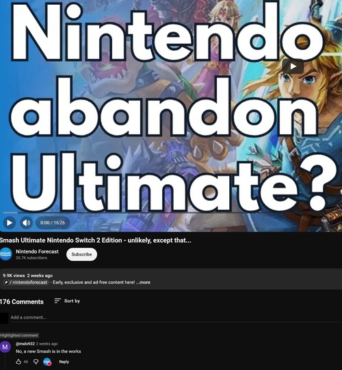 Malo392, yeni Super Smash Bros. Switch 2 oyununu sızdırdı