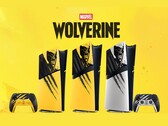 Marvel'in Wolverine PS5 kumanda kılıfları ve konsolları gösterilmektedir