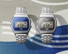 Yeni Casio A159WEVJ saatleri için bir tanıtım görseli.