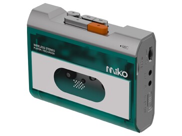 Bluetooth anahtarı ve diğer tarafta 3,5 mm ses giriş/çıkış jakları.