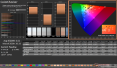 Kalibrasyondan önce ColorChecker