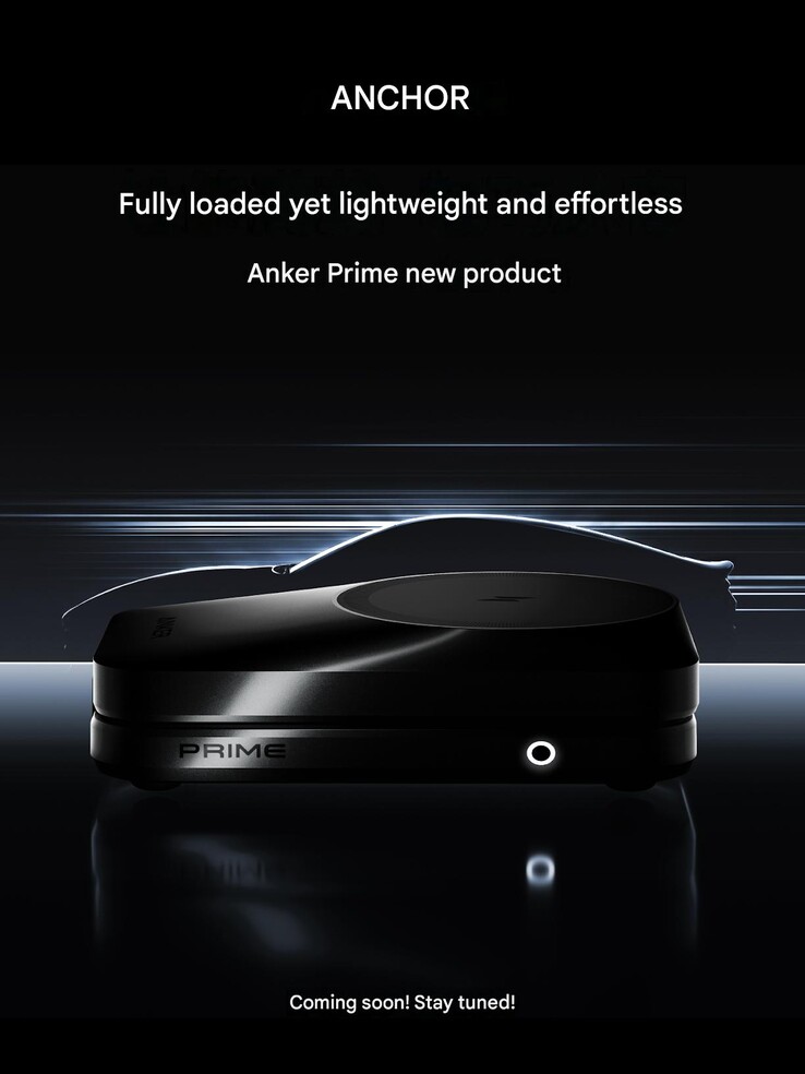 Anker'in Prime Kablosuz Şarj İstasyonu için tanıtım posteri