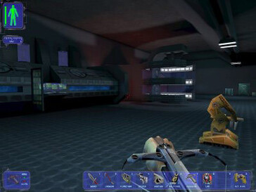Resim: Deus Ex: Game of the Year Edition oyunundan bir oynanış ekran görüntüsü.