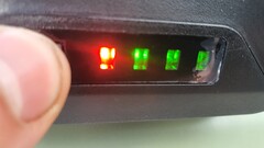 kalan kapasite için 4 kademeli ekran
