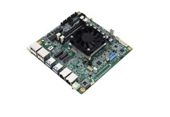 Aaeon'un MIX-PT LWV1 Mini ITX anakartı, dahili fanı olan tipik bir kompakt SFF anakartına benziyor.