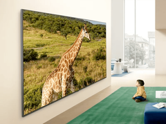 LG QNED84B TV için bir tanıtım görüntüsü.