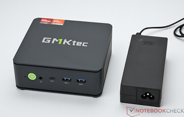 GMKtec NucBox M6 Ultra güç kaynağı ünitesi ile (19 V; 6,32 A)